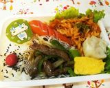 お弁当の一品✩牛肉ともやしの炒め物作り方5写真