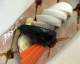 今日の朝ごはん献立（カレイの煮付け）作り方3写真