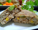 ☆夏☆とうもろこしと枝豆のハンバーグ作り方11写真