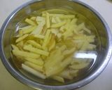 ガーリック醤油バターでじゃが芋きんぴら♪作り方1写真