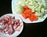 ☆残り野菜であんかけ炒飯☆作り方1写真