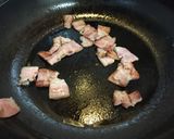 ランチにぴったり！簡単カルボごはん作り方2写真