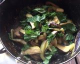 味噌茄子炒り大葉和え作り方4写真
