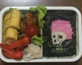 キャラ弁・セカオワ深瀬画伯のり弁作り方10写真