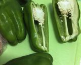 肉汁たっぷり！ピーマンの肉詰め(^^)作り方1写真