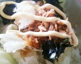ズボラレシピ！ツナマヨ丼作り方4写真