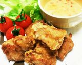 美味しい✨唐揚げスイートチリマヨソース❤作り方3写真