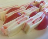 スライスチーズのカニかまサンド作り方3写真