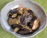 夏バテ防止食！鶏肉と茄子の甘辛味噌炒め♪作り方8写真