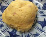 離乳食 油砂糖無トマトチーズ蒸しパン☆作り方5写真