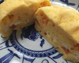 離乳食 油砂糖無トマトチーズ蒸しパン☆作り方6写真