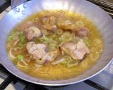 夏のスタミナ飯グリルチキンで格上げ親子丼作り方4写真