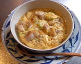 夏のスタミナ飯グリルチキンで格上げ親子丼作り方6写真