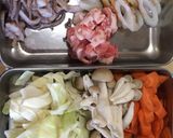 本格！中華風焼きそば！作り方1写真