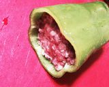 シンプルで簡単☆煮ちゃうピーマンの肉詰め作り方2写真