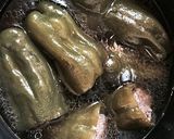 シンプルで簡単☆煮ちゃうピーマンの肉詰め作り方4写真
