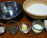 簡単 チアシードの食パン！作り方1写真