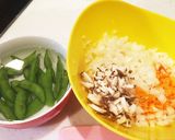 ふっくら柔らか☆鶏そぼろで親子丼作り方1写真