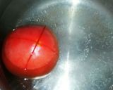 キンキン･冷え冷えまるごとトマトサラダ作り方1写真