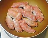 簡単！肉巻きまぜごはん♬作り方3写真
