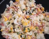夏休みのランチ〜進むチャーハン作り方7写真