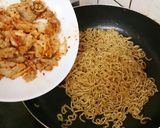 キムチ焼きそば作り方6写真