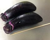 彩り鮮やか！一手間で紫色の蒸し茄子作り方1写真