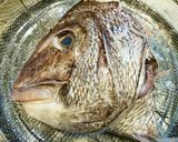 鯛のカブト煮作り方1写真