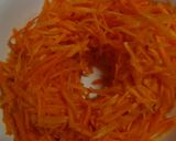 にんじん～チンして甘酢漬け（常備菜）作り方2写真