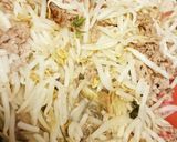 ひき肉ともやしのダシダ炒め作り方1写真