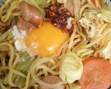 マルちゃん焼そばカレー味の美味しい食べ方作り方5写真