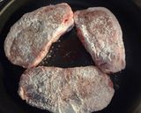 お肉柔らか✿ポークステーキ作り方4写真