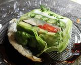 野菜だけのテリーヌ　レタス包み作り方18写真