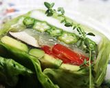 野菜だけのテリーヌ　レタス包み作り方17写真