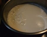 キュウイソースで食べるパンナコッタ作り方2写真