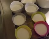 キュウイソースで食べるパンナコッタ作り方3写真
