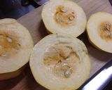 金糸瓜と茄子のパスタ風作り方2写真