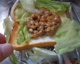 最速の納豆テリヤキ月見バーガー作り方10写真