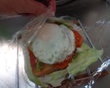 最速の納豆テリヤキ月見バーガー作り方14写真