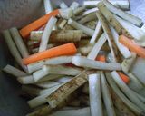 常備菜　ごまたっぷりきんぴらごぼう作り方1写真