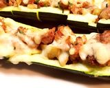 餃子の余りタネでズッキーニボード?作り方4写真