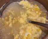 とうもろこしの中華風とろみ卵スープ作り方5写真