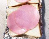朝食☆ハムツナコーンマヨチーズトースト♪作り方1写真