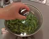 枝豆のペペロンチーノ♪作り方1写真