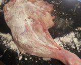 ＊チキンレッグ〜ハニーマスタードソース＊作り方1写真