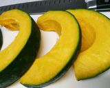 ピリ辛！かぼちゃの炒め煮～韓国風～作り方1写真