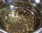 天プラ残り油で、ニンニク味噌作り方2写真