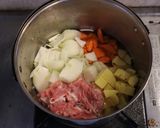 キャンプのごはん　カレー＆サラダ作り方1写真