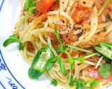 夏にぴったり！トマトとオクラの冷製パスタ作り方6写真