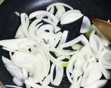 ツナと玉ねぎのにんにく醤油パスタ作り方2写真
